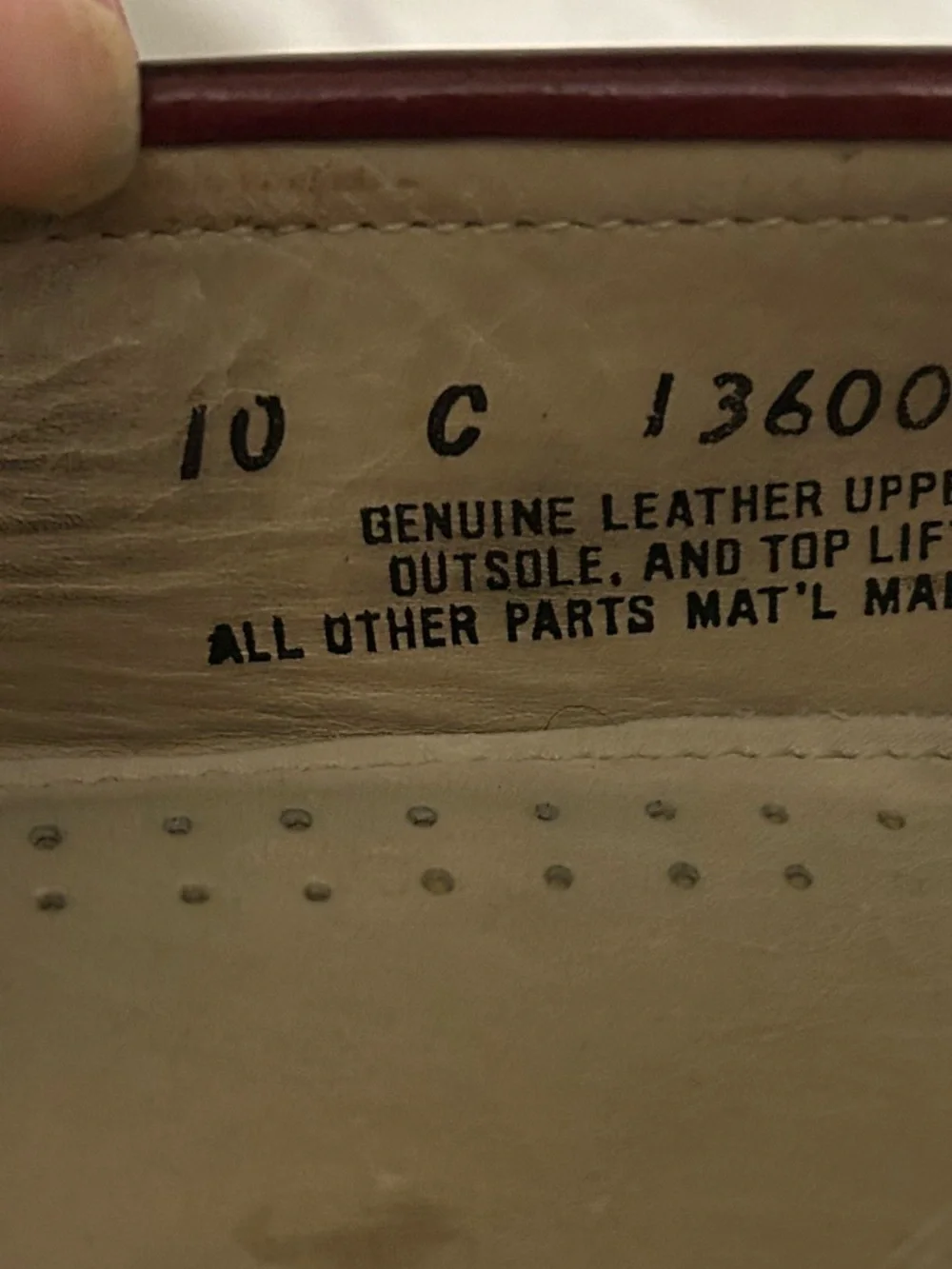 G. H. Bass Weejuns Burgundy Penny Loafers 10 C